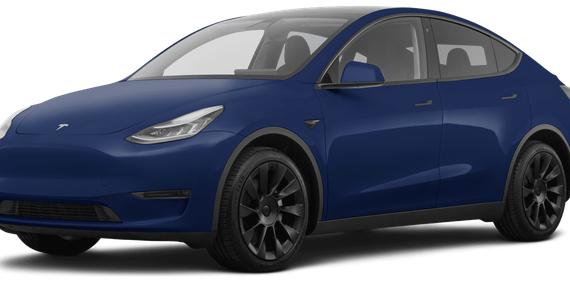 TESLA MODEL Y 2021 5YJYGDEEXMF197843 image